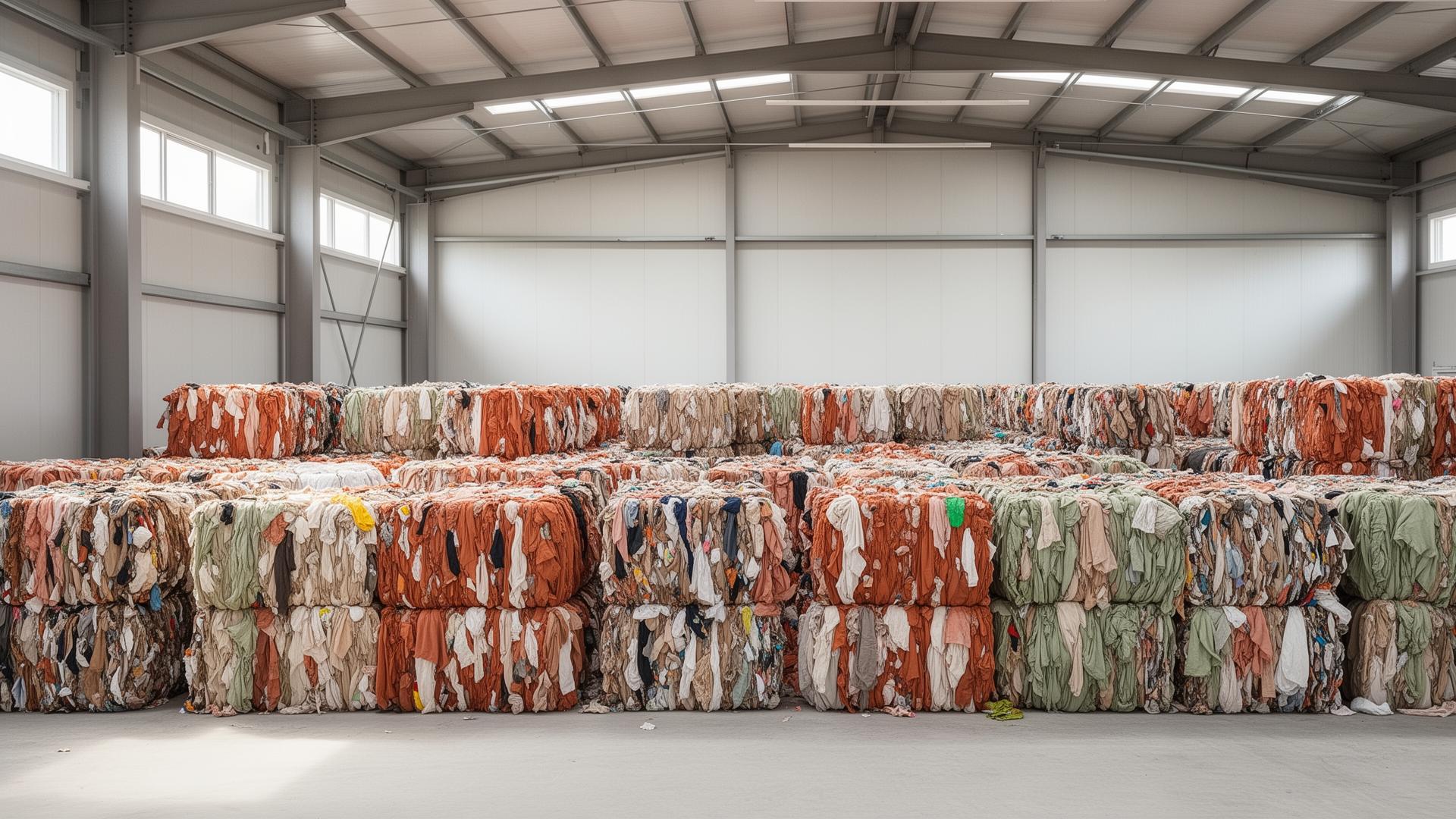 Acopio de textiles pre y post consumo en planta Procitex